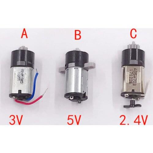 Small mini M10 Gear Motor DC2.4V 3V 5V Precision Planetary Gearbox Gear Reducer Motor DIY Robot Smart Car Toy