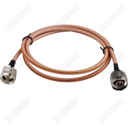 N Type Male Plug to UHF Male PL259 RG400 Adapter Coaxial Pigtail Cable RG-400 PL-259 WiFi 30cm/50cm/1M/2M/3M/5Meter Or Customize