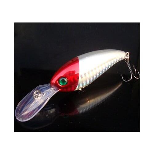 New 2017 Lures long tongue fishing crankbaits lure 15g/10.5cm luminous Lures with Double Treble Hooks Fishing Tackles 2PCS