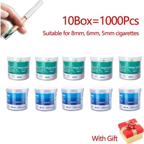 Disposable Smoking Filter Pipe Cigarettes Filters Holder Reduce Tar Cleaning Smoking Accessories Gardget Gift For Men