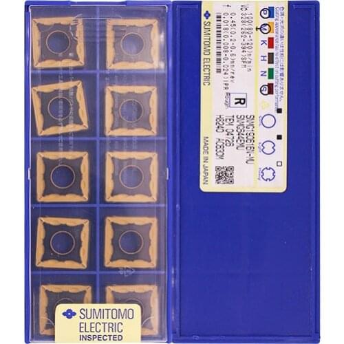 Original CNC Inserts Carbide SNMG190616N-MU AC630M For Blade Processing