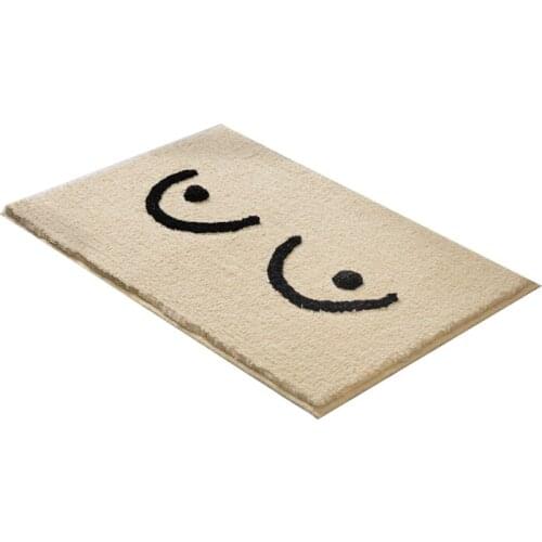Fluffy Bathmat Funny Letters Bathroom Rug Bath Tub Side Carpet Function Entrance Mats Floor Mat Anti Slip Rugs Home Decor