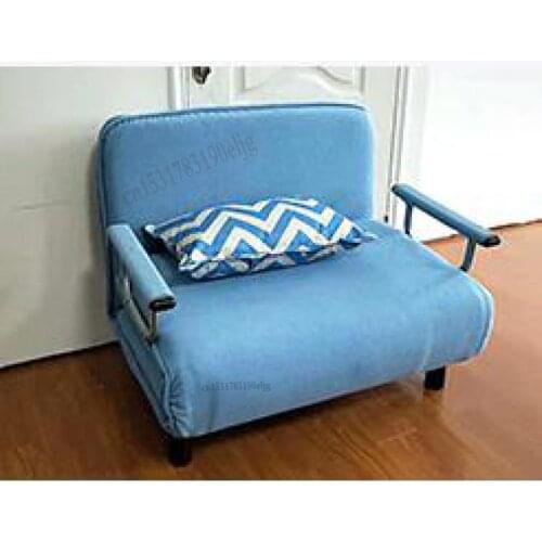 Folding bed single bed 1.2 meters home office recliner sofa bed dual-purpose simple bed siesta bed siesta bed