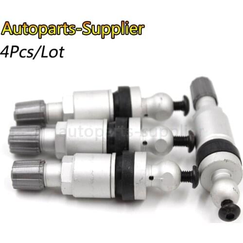 YPTJJQZ 4pcs New TPMS Tire Valve for General Iron Steel Mate Tubeless Valve for Tire Pressure Sensor Repair kit