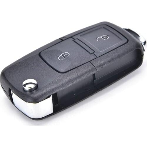 2 Button Folding Remote Key Shell Fob Without Blade