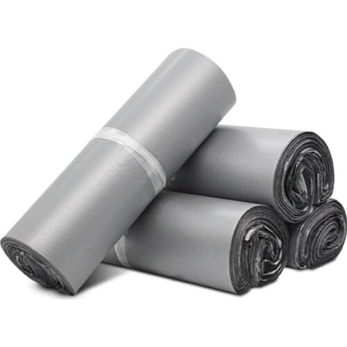 50Pcs/Lot Gray Courier Bags Many Sizes Shipping Pouchs Self-seal Adhesive Storage Bags Waterproof Plastic Poly Envelope Mailer