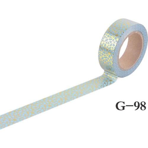 15mmx10m Chives glitter tapes color Dividing Stickers border masking adhesive paper washi tape DIY Scrapbooking Hand account