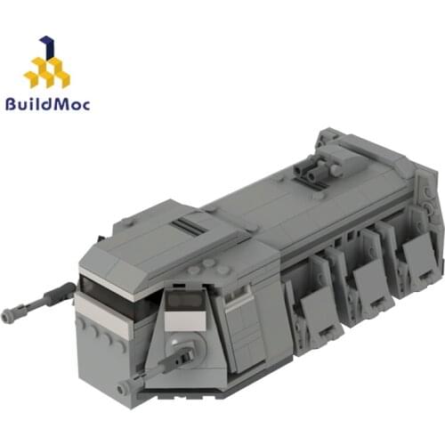 Buildmoc Sapce Wars Movie Imperial Troop Transport Battleship Building Blocks War Cargo Truck Vehicle Bricks Colection Kids Toys