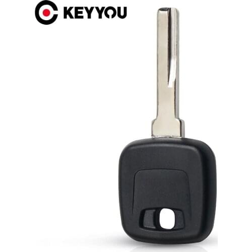 KEYYOU 10X for VOLVO S40 V40 850 960 C70 S70 V7 D30 XC70 XC60 Transponder Key Case Without Chip Replacement Car Key shell Case