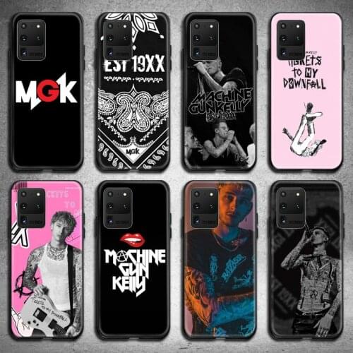 Rapper Machine Gun kelly MGK Phone Case For Samsung Galaxy S21 Plus Ultra S20 FE M11 S8 S9 plus S10 5G lite 2020