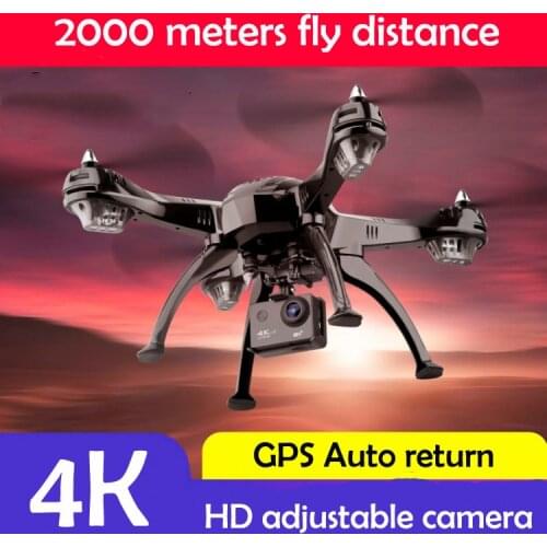 GPS 5G FPV RC drone with 4K HD wide angle Camera 2KM Long Distance Fixed Height Dron Quadcopter with GPS auto return quadcopter