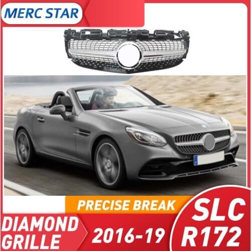 Gt Grill suitable for SLC Class R172, Diamond Grill, Grill SLC260 SLC300 2013-2018