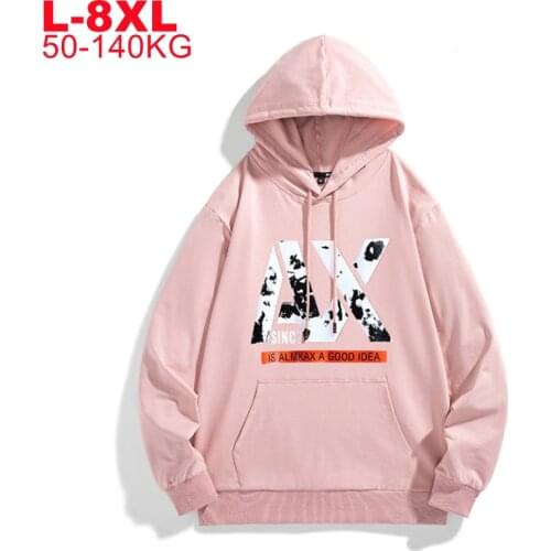 Colorful Oversized Hoodies Men Big Size 8xl 7xl 6xl 5xl Long Sleeve Pullover Mens Japanese Streetwear Hooded Sweatshirts Male