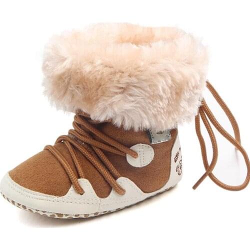 I LOVE DADDY & MUMMY Leather Boots For Girls