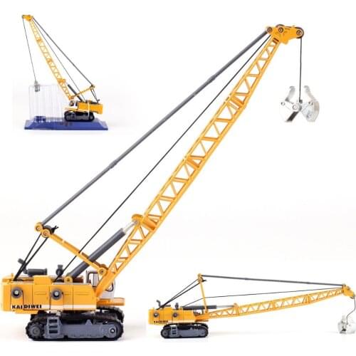 Engineering Vehicle 1:87 Tower Excavator Childrens Toy Car Model Crane Truck Forklift Roller Bulldozer High Quality