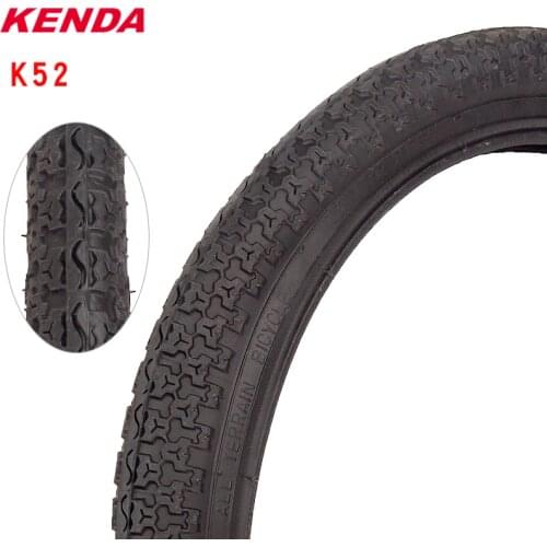 Kenda mountain bike tire K52 20 24 26 inches 20 * 2.125 24 * 1.75 Steel wire folding bike tire