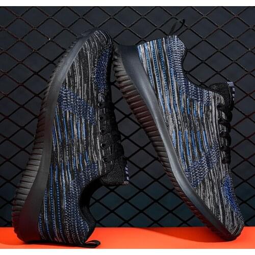 Outdoor Male Sports Sneakers Mens Flat Walking Driving Jogging Fitness Shoes New Men Running Shoes Breathable Student Boys Shoes