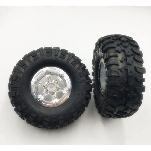 KYX Racing Alloy 2.2" Wheel Rims with Tyres for 1/10 RC Crawler Car Axial Wraith SCX10 II 90046 Traxxas TRX-4 TRX4 D90