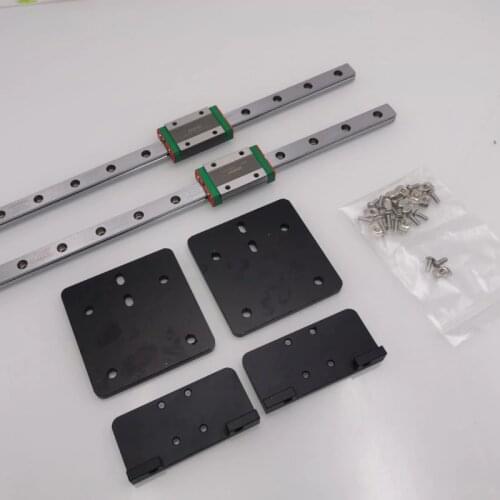 Funssor Y axis guide linear rail kit Hiwin original MGN12C Tronxy x5s