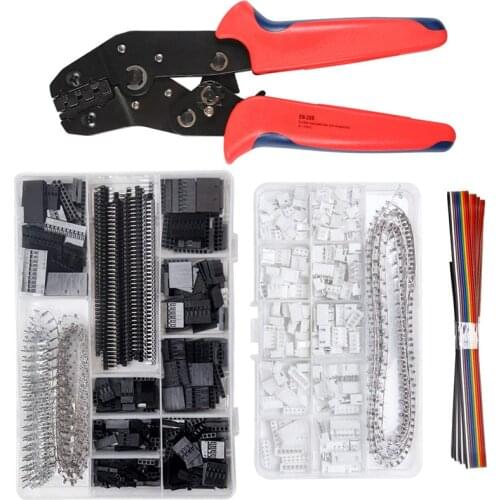 Crimping Tool XH2.54 SM plug spring clamp Crimping pliers for JST ZH1.5 2.0PH 2.5XH EH SM Servo Connectors crimper tool kit