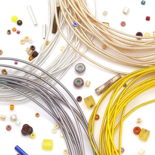 10g French Bullion Wire Jewelry Cross Stitch Hard Silk Purl Gimp Handmade Embroidery Thread Goldwork Sew Metal Wire For Brooch