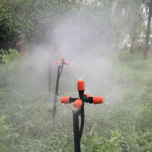 Garden Sprinklers Automatic Watering Lawn 360 degree Rotating Sprinkler 5 Nozzles WATER SPRAY To greenhouse Drip irrigation