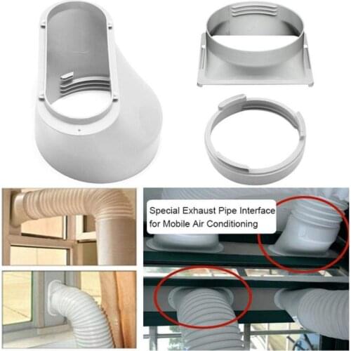 Adjustable Portable Air Conditioner Window Kit Slide Plate Wind Shield Window Adapter Connector Air Conditioning Accessories