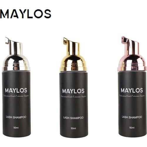 50ML Lash Shampoo No Odor Makeup Clean Eyelash Extension Glue Lash Foam