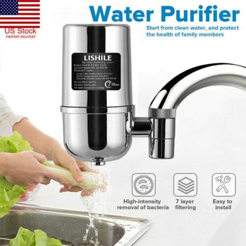 7 Layer Ceramic Faucet Filter Water Purifier Cleaner Ceramic Activated Carbon for Household Home Kitchen Faucet Tap