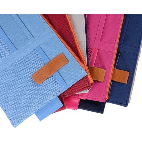 Interior Accessories Auto Sunshade Cover Car Sun Visor CD Holder Phone Hanging Bag