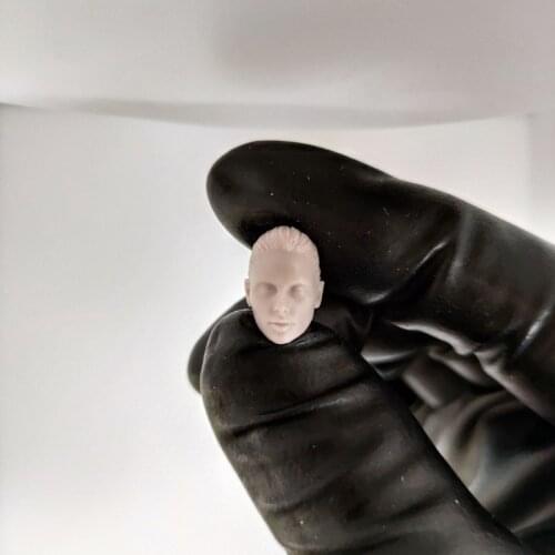 Blank 1/18 Scale Wonder Girl Gal Gadot Head Sculpt Unpainted Fit 3.75" Figure