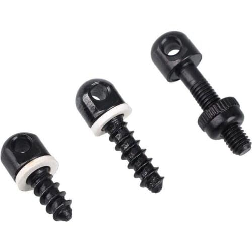 3 pcs/set Sling Swivel Screws Steel Machine Screw Adapter Studs Hunting Outfit QD Sling Mount Base Quick Detach Hunting Set