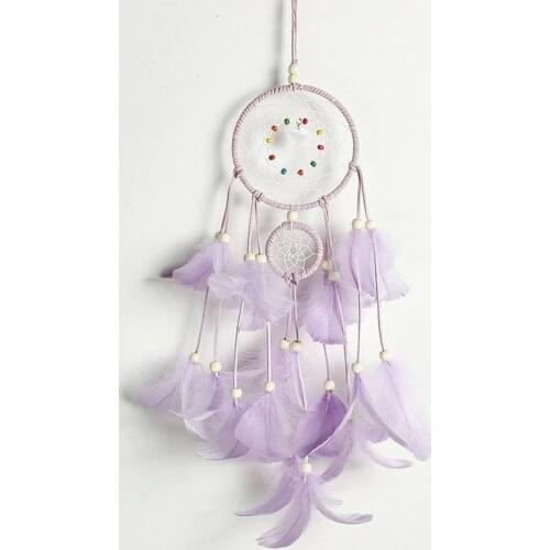 DIY dream catcher kits, handmade craft, sweety dreamcatcher kits, handmade room decor, birthday gift, dreamcatcher