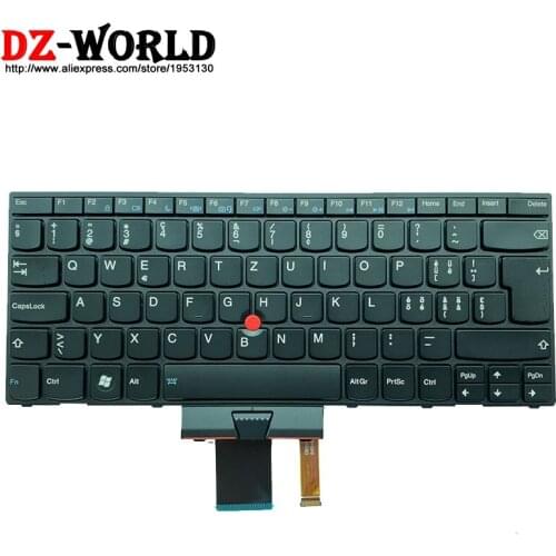 New Original CH Switzerland Swiss Backlit Keyboard for Lenovo Thinkpad X1 1293 1294 Backight Teclado 04W2784 0B35740