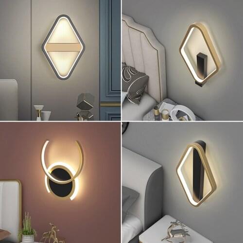 Novelty LED Wall Lamp For Bedroom Bedside Home Indoor Deco Fixture Stairs Lighting Modern Minimalism Chambre Fille Light Luz