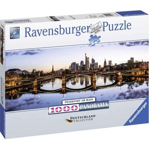 RAVENSBURGER 15162 PUZZLE 1000 PCs. Sunrise to Frankfurt