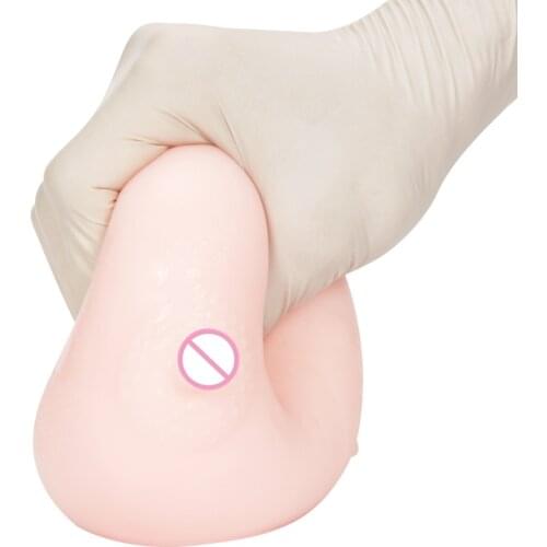 Real Feel Breast Nipples Artificial Vagina Masturbation Massage Portable Sex Toy Masturbator Adult Products Anal Plugging Ball