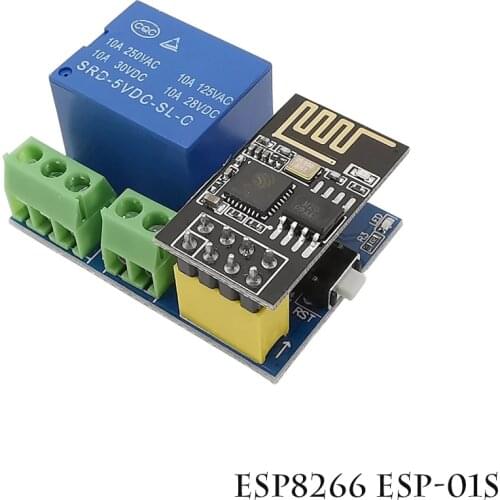 ESP8266 ESP-01S 5V WiFi Relay Module LED Controller 5V WiFi Things Smart Socket Remote Control Switch Phone APP ESP01S