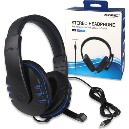 Stereo Wired Headphones Earphones Universal PS4 Gaming Headset with Microphone for Sony PS4/Xbox One / Nintendo Switch /PC