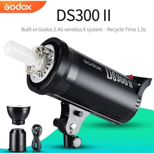 Godox 300Ws DS300II GN58 Bowens Monti Studio Flash Strobe Fotografia Flash da Studio Per La fotografia Professionale