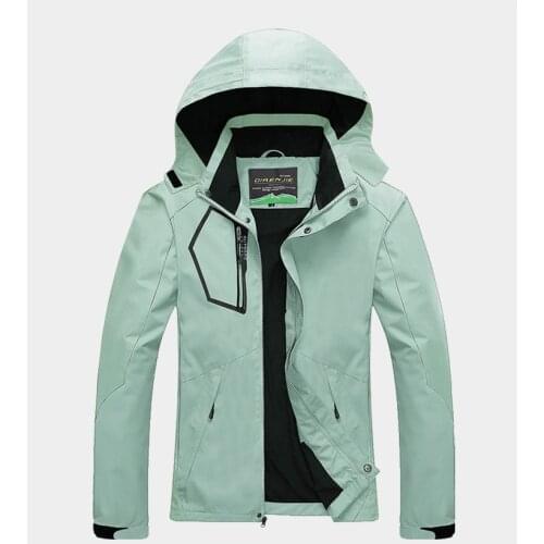 Women Outdoor Climbing Trekking Single thin Jackets Spring Autumn Waterproof Hiking Windbreaker Camping Ski Thermal Sports Coats