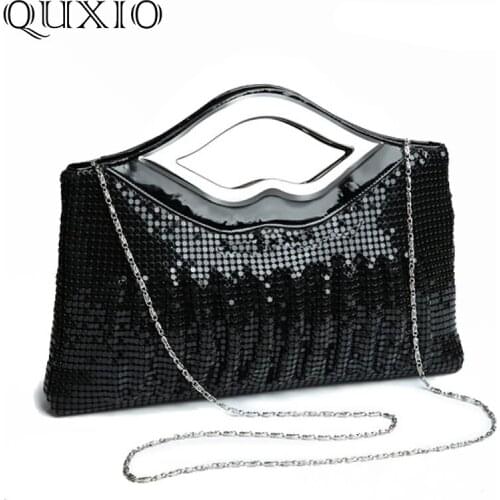Luxury Paillette Evening Bag 2019 New Fashion Designer Sequins Female Party Handbag Wedding Purse For Lady Evening Clutch Bags