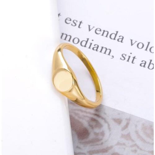 Vintage Chunky Couple Rings for women 2021 Trend Punk Stainless Steel Ring Simple Gothic Style Female Accessories Free Shipping