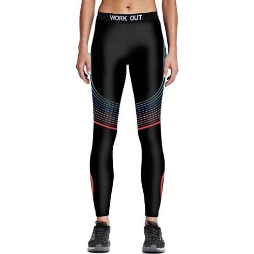 Women Sport Striped Black Jogging Pants Women Full Length Yellow Striped Girls Fitness Running Pants S To 4xL 6 Patterns