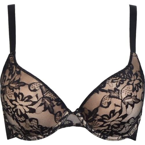 Push Up Women Bralette Padded Underwire Womens Underwear Plus Size Bras for Ladies Adjustable Lace Lingerie 32-44 A B C D E Cup