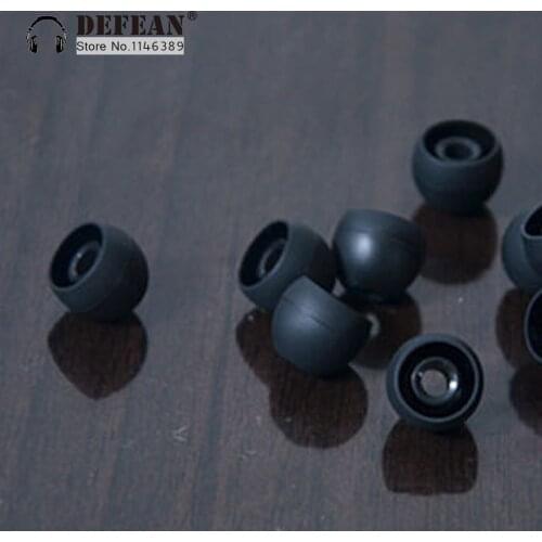 20X black gel earbud ear buds piece TIPS for tour sony earphones phone size M RdFree shipping alistore