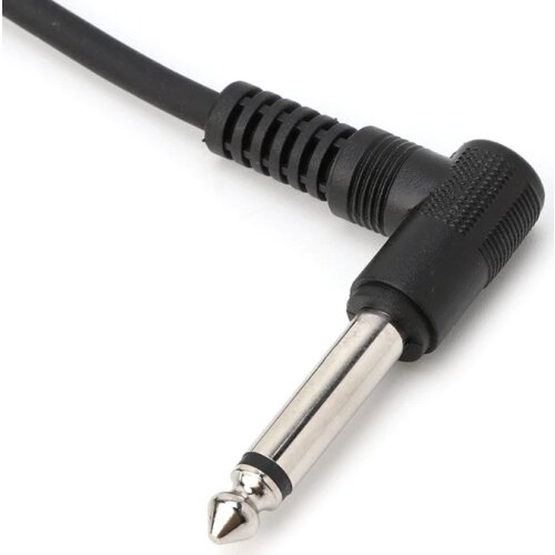 3M/10 Feet Instrument Guitar Cable 6.35mm Straight To Right Angle Plug