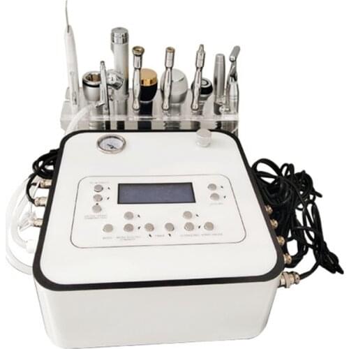 5D 10in1 Multi-Function BIO RF Ultrasonic Scrubber Oxygen Spray Skin Lifting Rejuvenation Needle Free Mesotherapy Wrinkel Remove