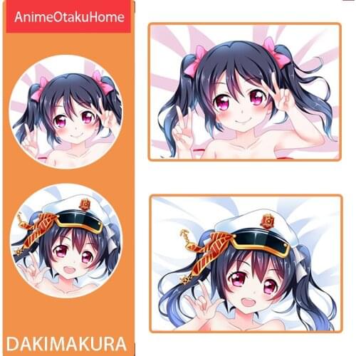 Anime LoveLive! Nico Yazawa Sexy Lovely Girl Throw Pillow Cover Hugging Body Pillowcase Otaku Bedding Dakimakura Pillow Case