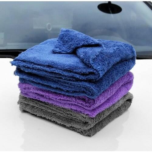 Car Cleaning Coral Velvet Car Wash Towel For Car And Motorcycle Care Household Convenience Durable Delicate
